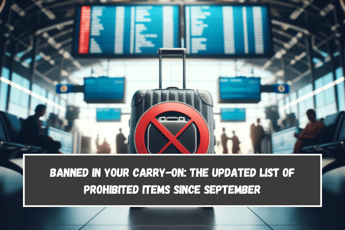 Banned in Your Carry-On The Updated List of Prohibited Items Since September