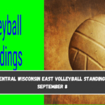 Central Wisconsin East Volleyball Standings, September 8