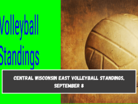 Central Wisconsin East Volleyball Standings, September 8