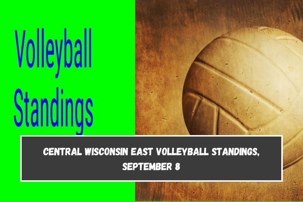 Central Wisconsin East Volleyball Standings, September 8