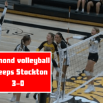 Diamond volleyball sweeps Stockton 3-0