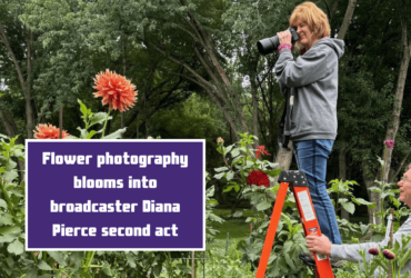 Flower photography blooms into broadcaster Diana Pierce second act