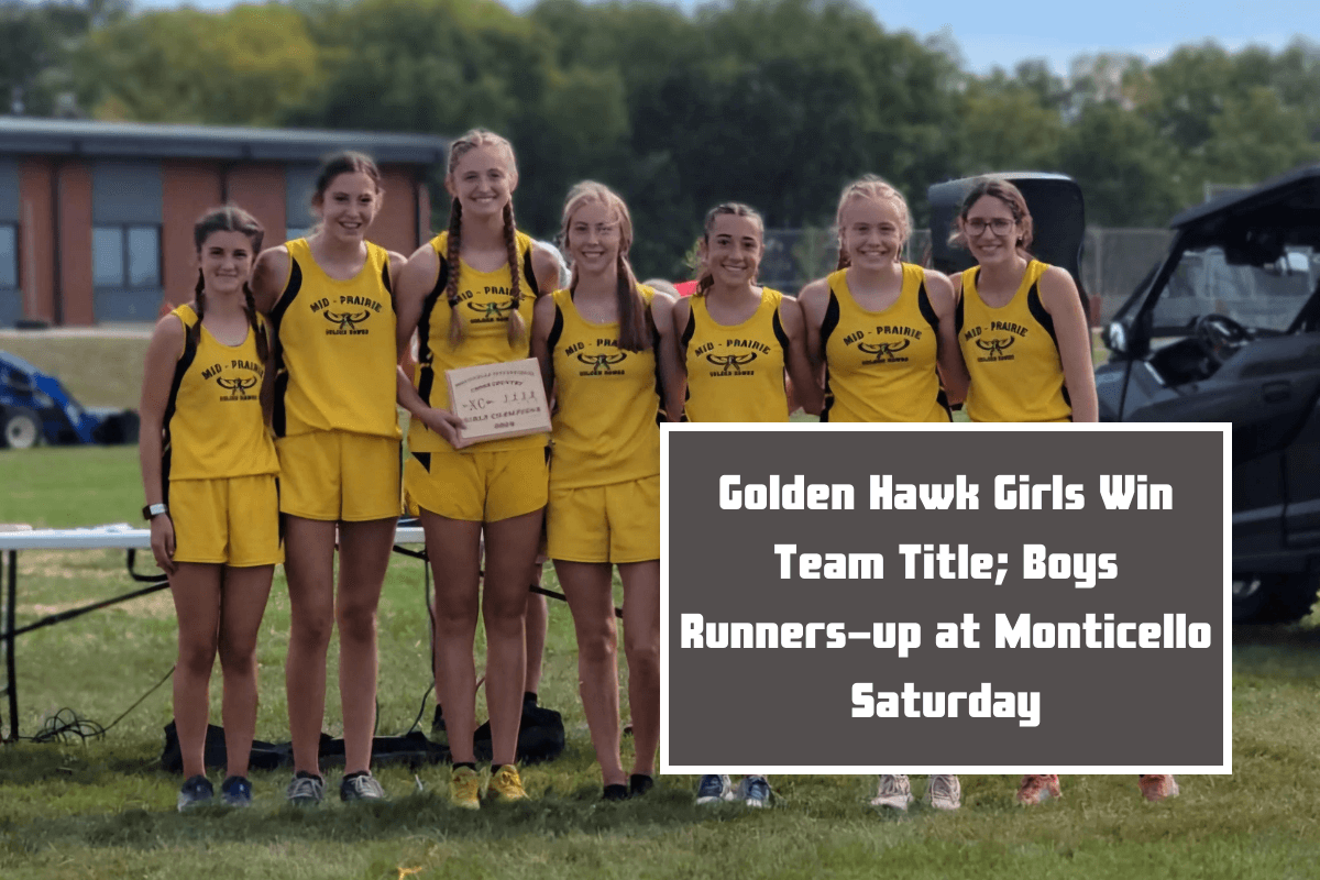 Golden Hawk Girls Win Team Title; Boys Runners-up at Monticello Saturday