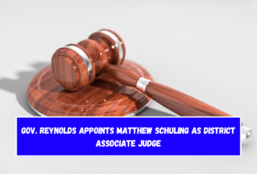 Gov. Reynolds appoints Matthew Schuling as District Associate Judge