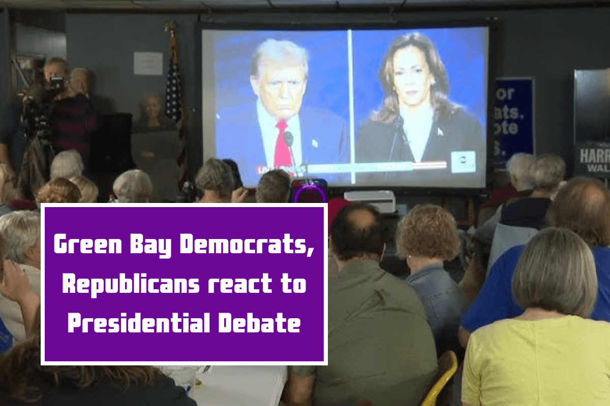 Green Bay Democrats, Republicans react to Presidential Debate