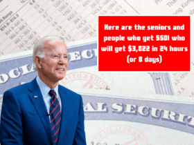 Here are the seniors and people who get SSDI who will get $3,822 in 24 hours (or 8 days)