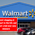 I went shopping at Walmart in the U.S. and almost cried over new measure