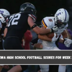 Iowa high school football scores for Week 2