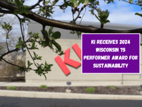 KI receives 2024 Wisconsin 75 Performer Award for sustainability