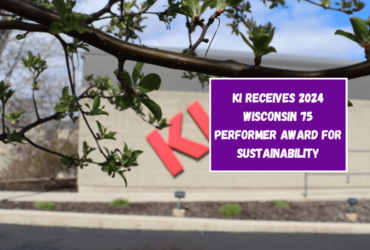 KI receives 2024 Wisconsin 75 Performer Award for sustainability