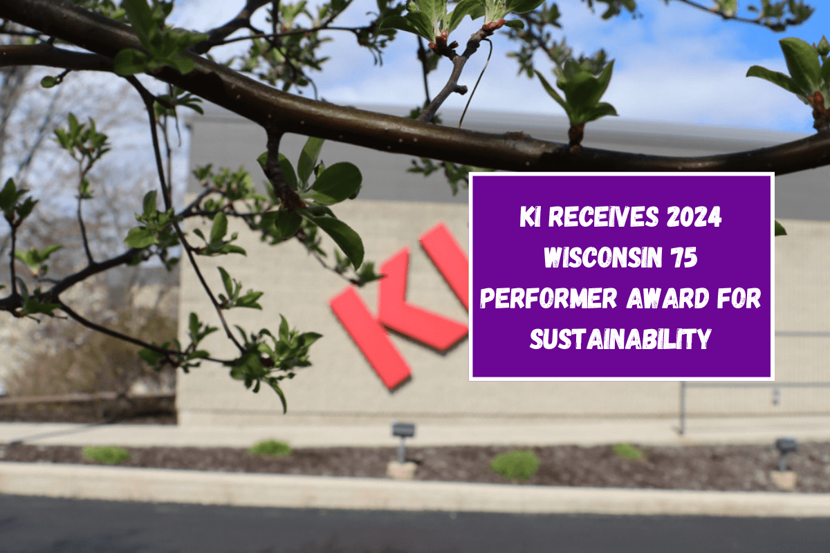 KI receives 2024 Wisconsin 75 Performer Award for sustainability