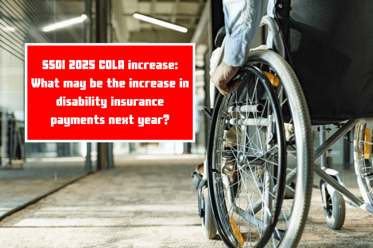 SSDI 2025 COLA increase: What may be the increase in disability insurance payments next year?