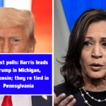 Marist polls: Harris leads Trump in Michigan, Wisconsin; they re tied in Pennsylvania