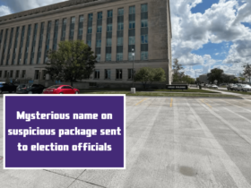 Mysterious name on suspicious package sent to election officials