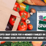 New $973 SNAP check for 4-member families on Food Stamps coming soon: Discover when your money is due