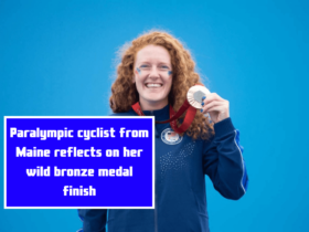 Paralympic cyclist from Maine reflects on her wild bronze medal finish