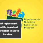 SNAP replacement benefits important information in South Carolina