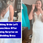 Sobbing Bride Left Speechless After Seeing Surprise on Wedding Dress