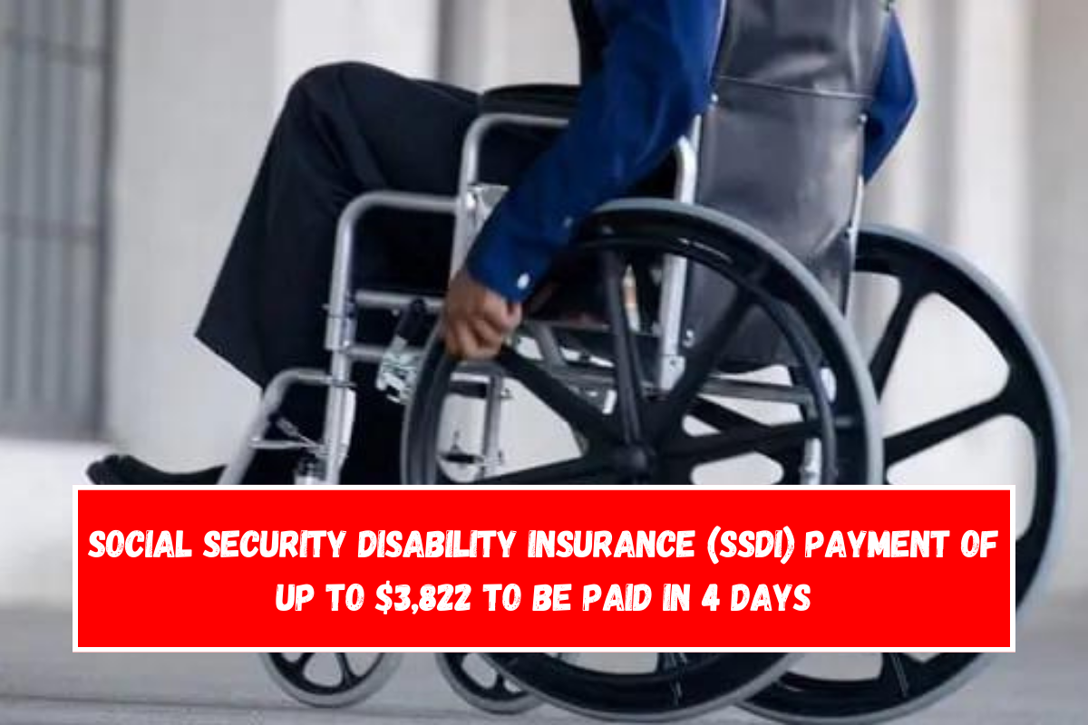 Social Security Cards Changes – Social Security Disability Insurance (SSDI) payment of up to $3,822 to be paid in 4 daysWhat Retirees Must Do Now