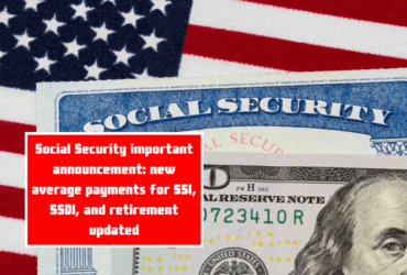 Social Security important announcement: new average payments for SSI, SSDI, and retirement updated