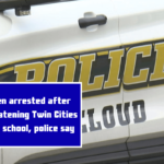 Teen arrested after threatening Twin Cities high school, police say