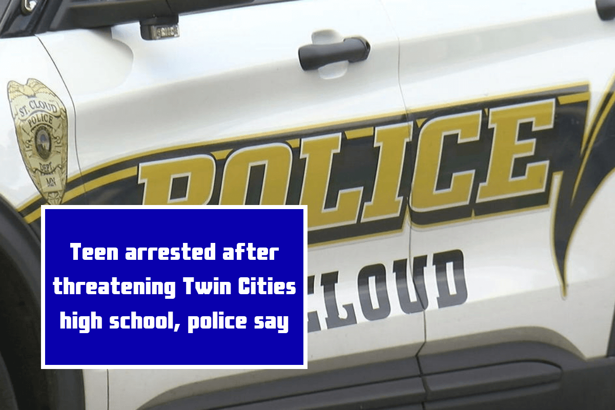 Teen arrested after threatening Twin Cities high school, police say