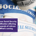 The new Social Security modification affecting thousands of retirees What's coming