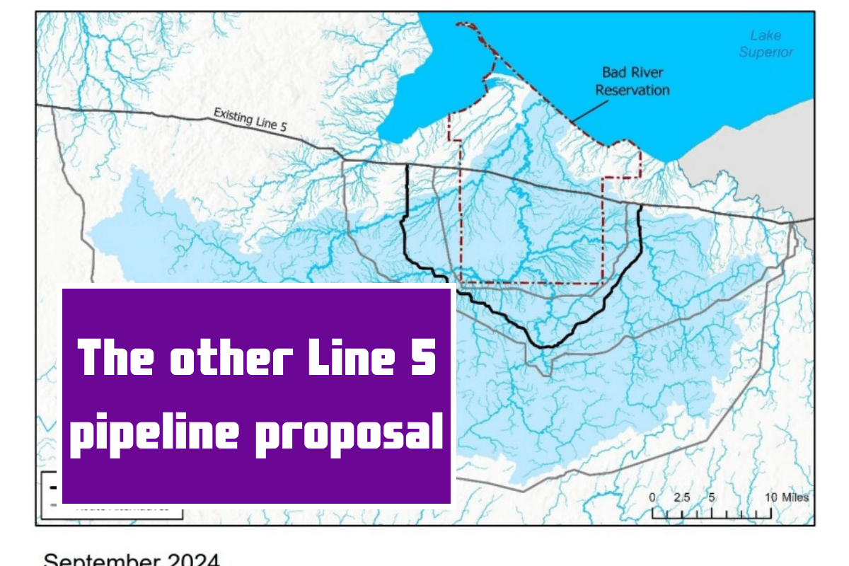 The other Line 5 pipeline proposal