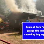 Town of Rock Falls garage fire likely caused by bug zapper