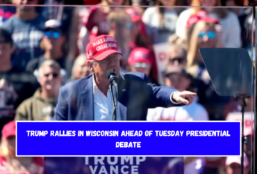 Trump rallies in Wisconsin ahead of Tuesday presidential debate