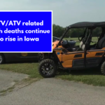 UTV/ATV related crash deaths continue to rise in Iowa