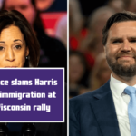 Vance slams Harris on immigration at Wisconsin rally