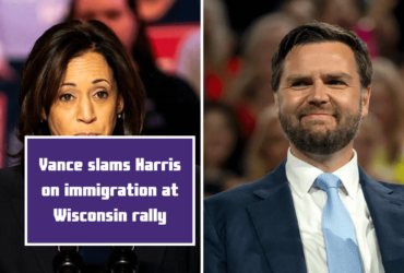 Vance slams Harris on immigration at Wisconsin rally