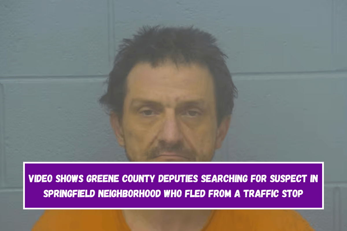 Video shows Greene County deputies searching for suspect in Springfield neighborhood who fled from a traffic stop