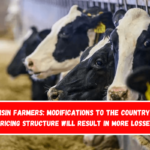 Wisconsin farmers Modifications to the country's milk pricing structure will result in more losses