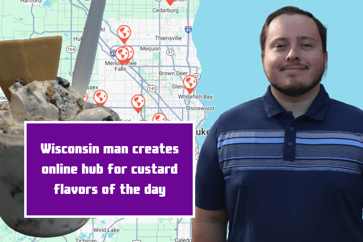 Wisconsin man creates online hub for custard flavors of the day