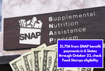 $1,756 from SNAP benefit payments in 6 States through October 23, check Food Stamps eligibility