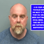 A 43-year-old guy traveled more than 500 miles to see a 15-year-old girl he had been chatting with on social media, only to take her to a hotel and participate in an inappropriate act