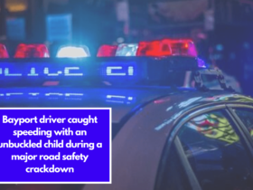 Bayport driver caught speeding with an unbuckled child during a major road safety crackdown