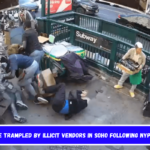 Couple trampled by illicit vendors in SoHo following NYPD raid