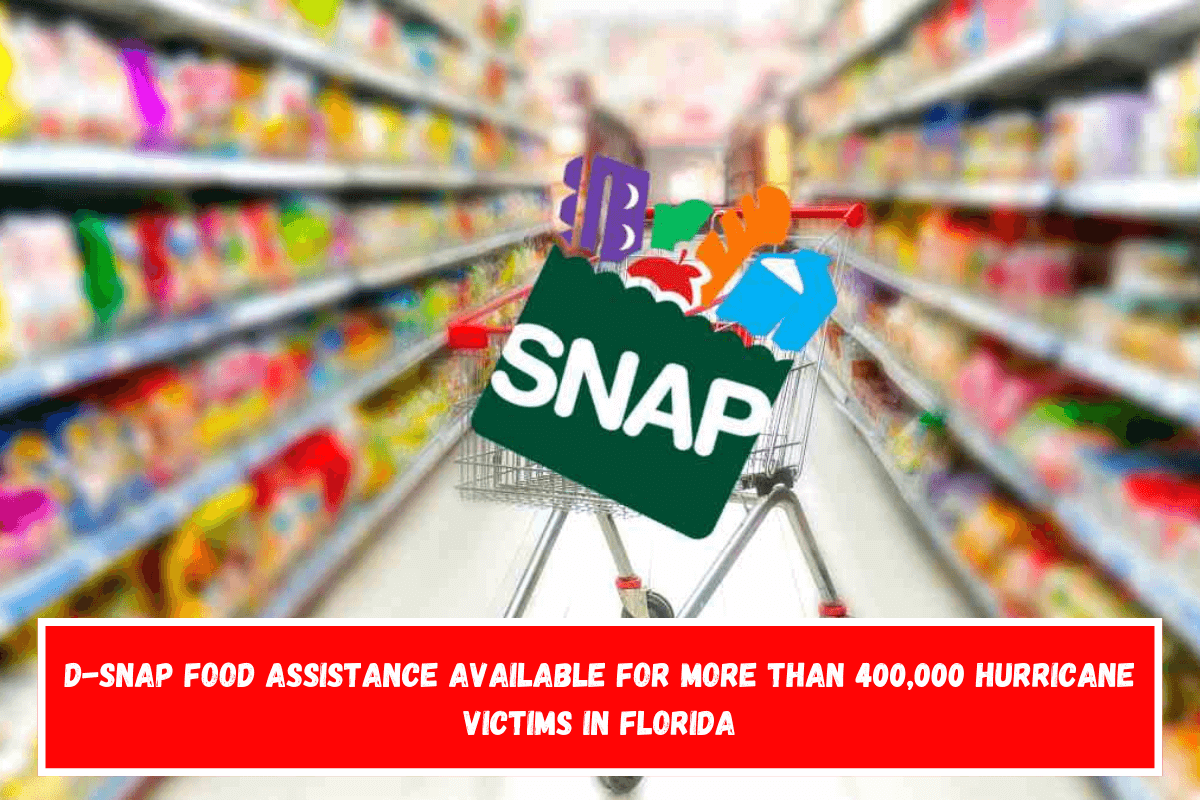 D-SNAP food assistance available for more than 400,000 hurricane victims in Florida