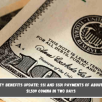 Disability benefits update SSI and SSDI payments of about $698 & $1,539 coming in Two Days