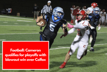 Football: Cameron qualifies for playoffs with blowout win over Colfax