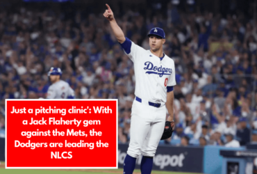 Just a pitching clinic': With a Jack Flaherty gem against the Mets, the Dodgers are leading the NLCS