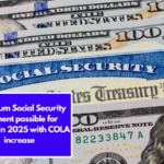 Maximum Social Security payment possible for retirees in 2025 with COLA increase