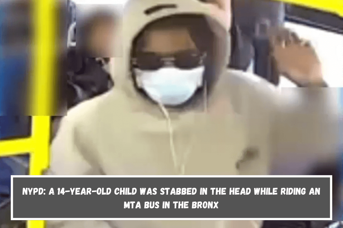 NYPD A 14-year-old child was stabbed in the head while riding an MTA bus in the Bronx