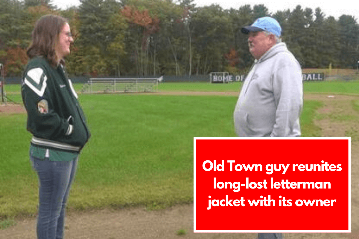 Old Town guy reunites long-lost letterman jacket with its owner