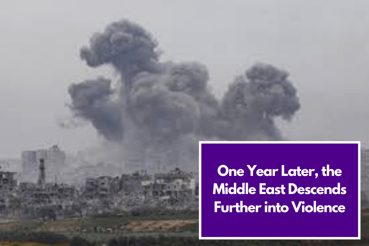 One Year Later, the Middle East Descends Further into Violence