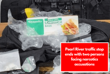 Pearl River traffic stop ends with two persons facing narcotics accusations