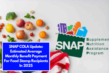 SNAP COLA Update: Estimated Average Monthly Benefit Payment For Food Stamp Recipients In 2025